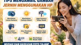 Tips Mengambil Gambar yang Jernih Menggunakan HP,(Foto: Ai.)