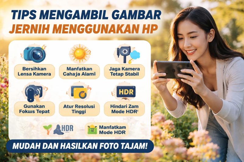 Tips Mengambil Gambar yang Jernih Menggunakan HP,(Foto: Ai.)