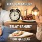 Ilustrasi Kebiasaan Ramadan yang Mendukung Kelancaran Ibadah Puasa, (Foto: Ai.)