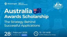 Poster Talkshow Beasiswa Australia Awards Scholarship, (Foto: Int.)