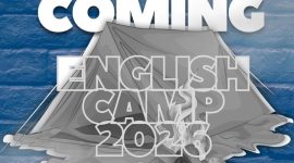 Pamflet Kegiatan English Camp HMPS Bussiness English Creative, (Foto: Int.)