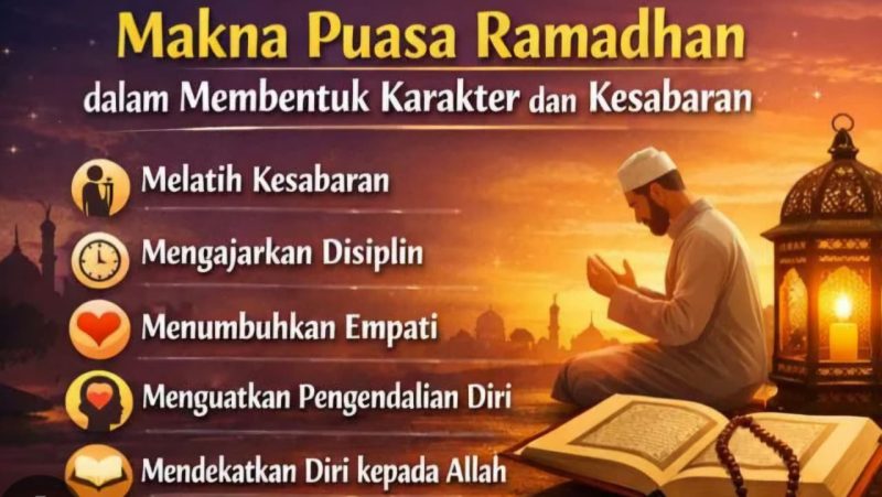 Makna Puasa Ramadan dalam Membentuk Karakter dan Kesabaran, (Foto: Int.)