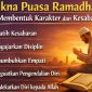 Makna Puasa Ramadan dalam Membentuk Karakter dan Kesabaran, (Foto: Int.)