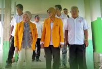 Potret WR 1 Bersama Plt Rektor Meninjau Fasilitas di Kampus V UNM Pare-pare, (Foto: Int.)