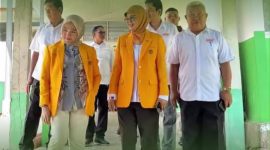 Potret WR 1 Bersama Plt Rektor Meninjau Fasilitas di Kampus V UNM Pare-pare, (Foto: Int.)