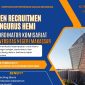 Pamflet Open Recruitment HEMI, (Foto: Ist.)