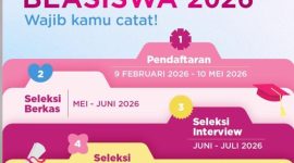 Timeline Bintang Beasiswa Glow & Lovely 2026, (Foto: Int.)