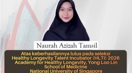 Foto Ucapan kepada Naurah Azizah Tamsil Lulus Seleksi Program Internasional HLTI 2026, (Foto: Int.)