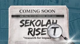 Pamflet Sekolah Riset HMJ PKh FIP UNM Periode 2025–2026, (Foto: Int.)