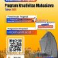 Pamflet Perpanjangan Penerimaan Proposal PKM, (Foto: Int.)