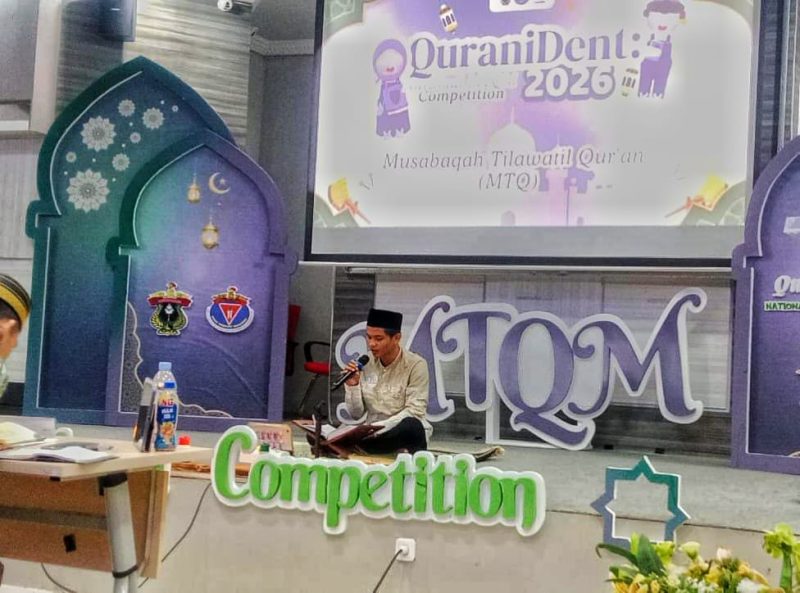Potret Furqon Saat Tampil di MTQ Mahasiswa Nasional, (Foto: Ist.)