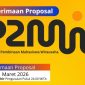 Poster Pengumuman Penerimaan Proposal P2MW 2026 Bagi Mahasiswa UNM, (Foto: Int.)