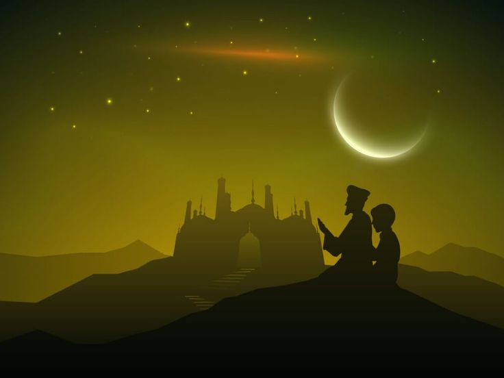 Ilustrasi Orang yang Berdo'a di Malam Lailatul Qadr, (Foto: Int.)