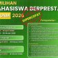 Pamflet Pemilihan Mahasiswa Berprestasi FIP UNM 2026, (Foto: Ist.)