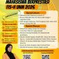 Potret Poster Pemilihan Mahasiswa Berprestasi FISH Tahun 2026, (Foto: Int.)