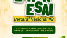 Poster Lomba Esai Nasional yang Diadakan Gongbu, (Foto: Int.)