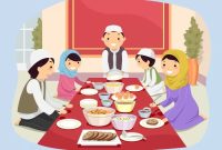 Ilustrasi di Hari Raya Idulfitri, (Foto: Int.)