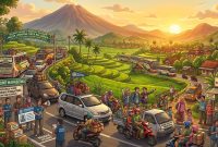 Ilustrasi Arus Mudik Mahasiswa Nusantara 2026, (Foto: Int.)