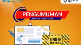 Pamflet Pengumuman Maintenance ICT UNM, (Foto: Int.)