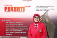 Flyer Penipuan Layanan Pekerti Batch 62 yang Beredar, (Foto: Ist.)