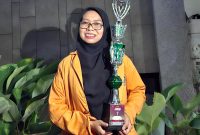 Potret Andi Mir'atul Jannah, Salah Satu Mahasiswa Berprestasi FBS UNM 2026, (Foto: Int.)