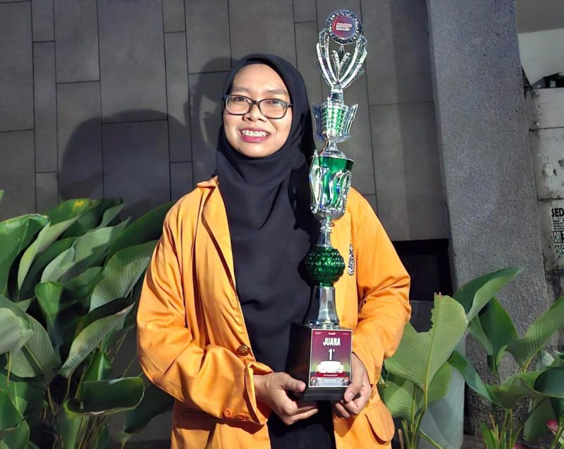 Potret Andi Mir'atul Jannah, Salah Satu Mahasiswa Berprestasi FBS UNM 2026, (Foto: Int.)