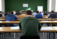 Ilustrasi Seseorang Sedang Mengikuti Ujian SNBT, (Foto: Int.)