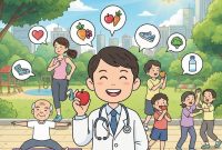 Ilustrasi pola hidup terhadap kesehatannya (Foto: Int)