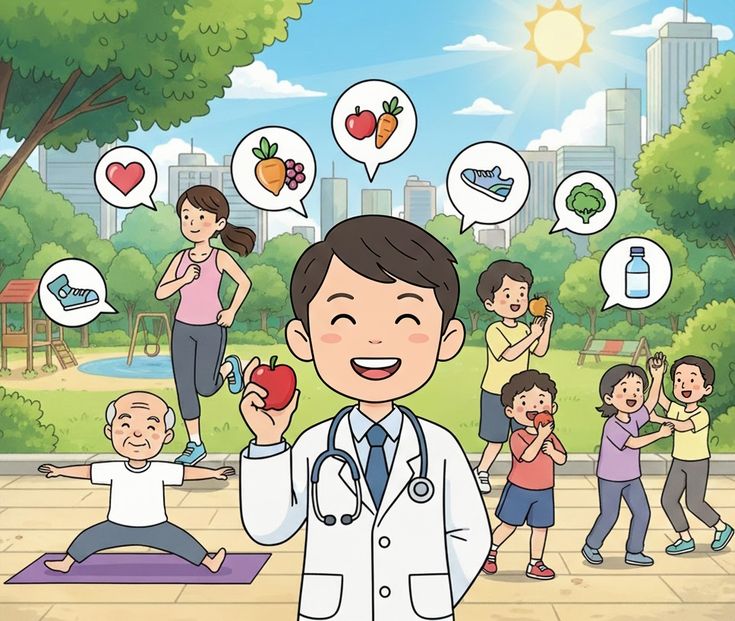 Ilustrasi pola hidup terhadap kesehatannya (Foto: Int)