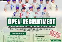 Potret Poster Open Recruitmen Dikladas LVI, (Foto: Int.)