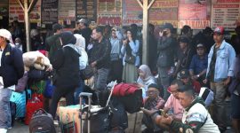 Potret Suasana Masyarakat Mudik,(Foto: Ai.)