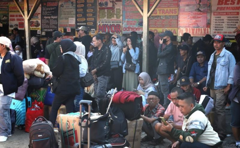 Potret Suasana Masyarakat Mudik,(Foto: Ai.)