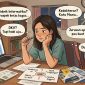 Ilustrasi Seseorang Bingung Pilih Jurusan,(Foto: Ai.)