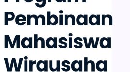 Tampilan Portal Program Pembinaan Mahasiswa Wirausaha, (Foto: Int.)