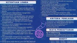 Poster Lomba Fotografi Edufair 2026, (Foto: Int.)