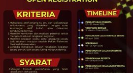 Pamflet Pendaftaran Pekan Parlemen Nasional 2026, (Foto: Int.)