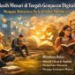 Ilustrasi Mahasiswa Sedang Membaca Buku, (Foto: Ai.)