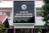 Potret Fakultas Bahasa dan Sastra (FBS) Universitas Negeri Makassar (UNM), (Foto: Int.)