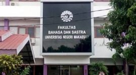 Potret Fakultas Bahasa dan Sastra (FBS) Universitas Negeri Makassar (UNM), (Foto: Int.)