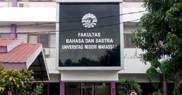 Potret Fakultas Bahasa dan Sastra (FBS) Universitas Negeri Makassar (UNM), (Foto: Int.)