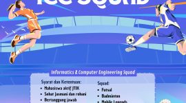 Poster Ice Squad Jurusan Teknik Informatika dan Komputer Buka Pendaftaran, (Foto:Ist.)