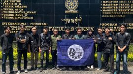 Potret Tim ROBOTRON UNM saat mengikuti ajang ELCCO 2026 di Universitas Udayana, Bali. (Foto: Ist.)