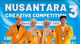 Potret bersama tim UNM bersama pendamping pada ajang NCC 3, (Foto: Ist.)