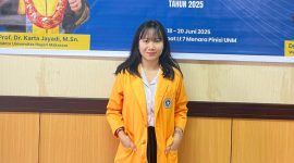 Potret Kevin Sarongngallo Mahasiswa Program Studi Bahasa Jerman FBS, (Foto: Ist.)