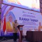Potret Sambutan Plt. Rektor Farida Patitinggi di Ramah Tamah Lulusan Fakultas Bahasa dan Sastra, (Foto:Profesi.)