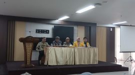 Potret Pimpinan Universitas Bersama Pimpinan Bem dan Maperwa, (Foto: Muhammad Syarief)