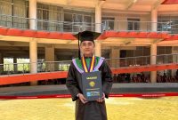 Potret Reztu Dwi Sakti M, wisudawan terbaik FBS periode April 2026, (Foto: Ist.)