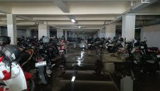 Potret Parkiran Basement FEB, (Foto: Nurul Adhani Ilham)