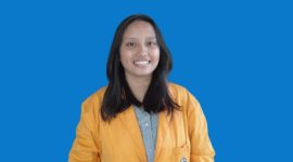 Potret Praskaliska Glodia Tangdiaga Mahasiswa Berprestasi Bahasa Jerman, (Foto: Ist).