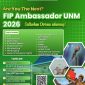 Pamflet FIP Ambassador UNM 2026, (Foto: Ist.)